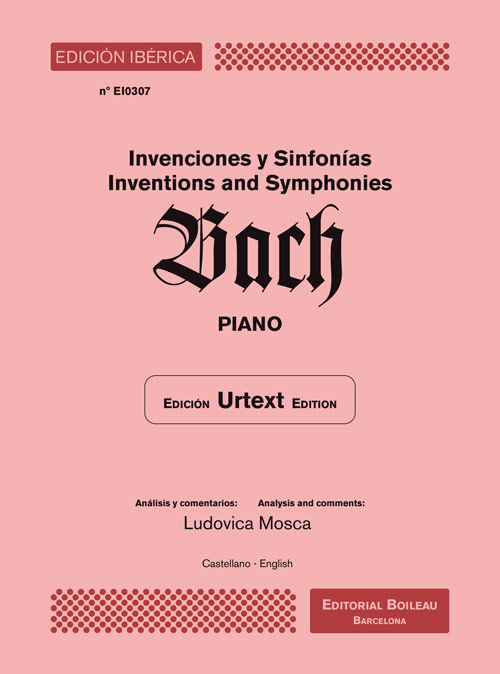 BACH J.S. - INVENCIONES Y SINFONIAS URTEXT