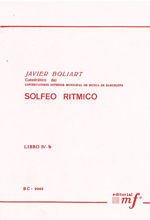 BOLIART X. - SOLFEO RITMICO 4ºB