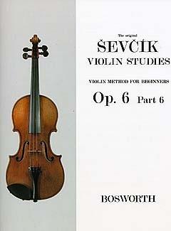 SEVCIK O. - ESCUELA DE PRINCIPIANTES V.6 - OP.6 -VIOLIN-