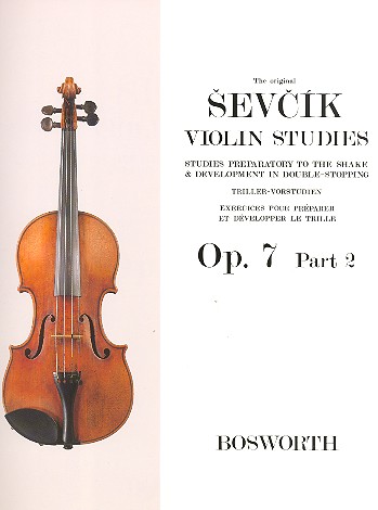 SEVCIK O. - ESTUDIOS PREPARATORIOS DE TRINOS -VIOLIN - OP.7 .P.2