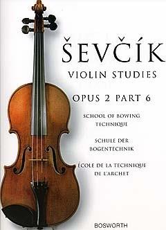 SEVCIK O. - ESCUELA TECNICA DEL ARCO V.6 (V) - OP.2 -VIOLIN -