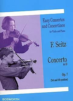 SEITZ F. - ESTUDIO CONCIERTO Nº1 RE M (3ª-5ª POSIC) - OP.7