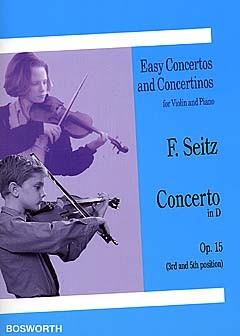 SEITZ F. - ESTUDIO CONCIERTO Nº4 RE M (3ª-5ª POSIC) - OP.15