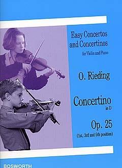RIEDING O. - CONCERTINO RE - OP.25 - VIOLIN Y PIANO -