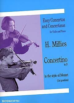 MILLIES H. - CONCIERTO RE M ESTILO MOZART (1ª POSICI) -