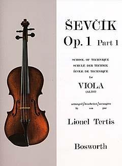 SEVCIK O. - ESCUELA TECNICA DE LA VIOLA V.1 - OP.1