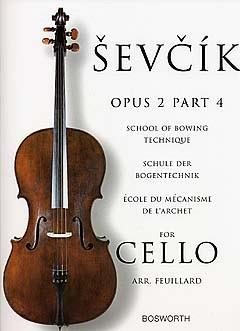 SEVCIK O. - ESCUELA TECNICA DEL ARCO V.4 - OP.2 (CELLO)