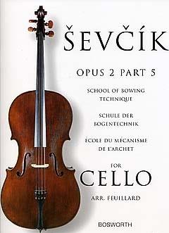 SEVCIK O. - ESCUELA TECNICA DEL ARCO V.5 - OP.2 (CELLO)