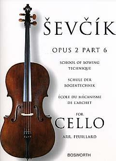 SEVCIK O. - ESCUELA TECNICA DEL ARCO V.6 - OP.2 (CELLO)