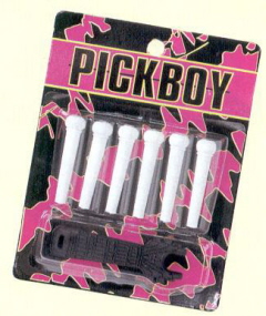 PIVOTES GUITARRA - PICKBOY JUEGO SEIS CON LLAVE