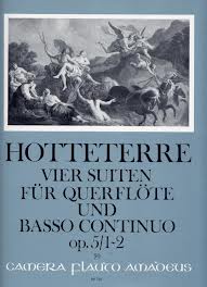 HOTTETERRE J. - SUITES FLAUTA Y CONTINUO(4)  OP.5 /1-2