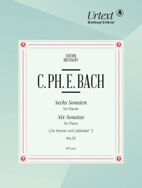 BACH C.P.E. - SONATAS (6) WQ 55 1-6