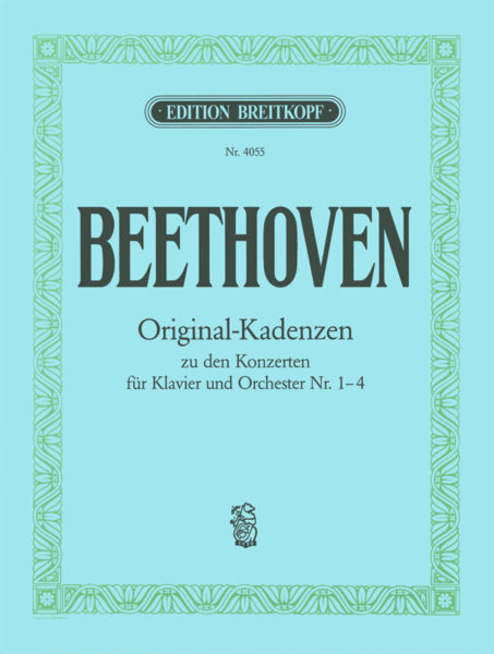 BEETHOVEN L.V. - CADENCIAS CONCIERTOS PIANO -