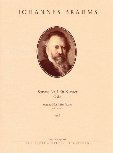 BRAHMS J. - SONATA Nº1 DO m - OP.1