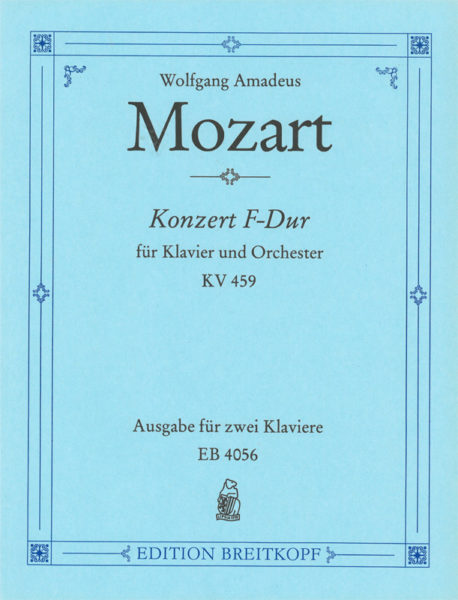 MOZART W.A. - CONCIERTO Nº19 FA M CON CADENCIAS - KV.459