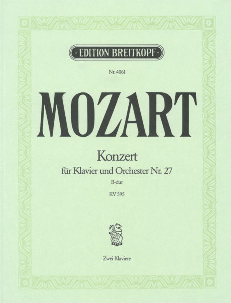 MOZART W.A. - CONCIERTO Nº27 SIb M - KV.595