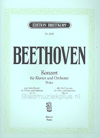 BEETHOVEN L.V. - CONCIERTO RE M (ORIGINAL VIOLIN) - OP.61