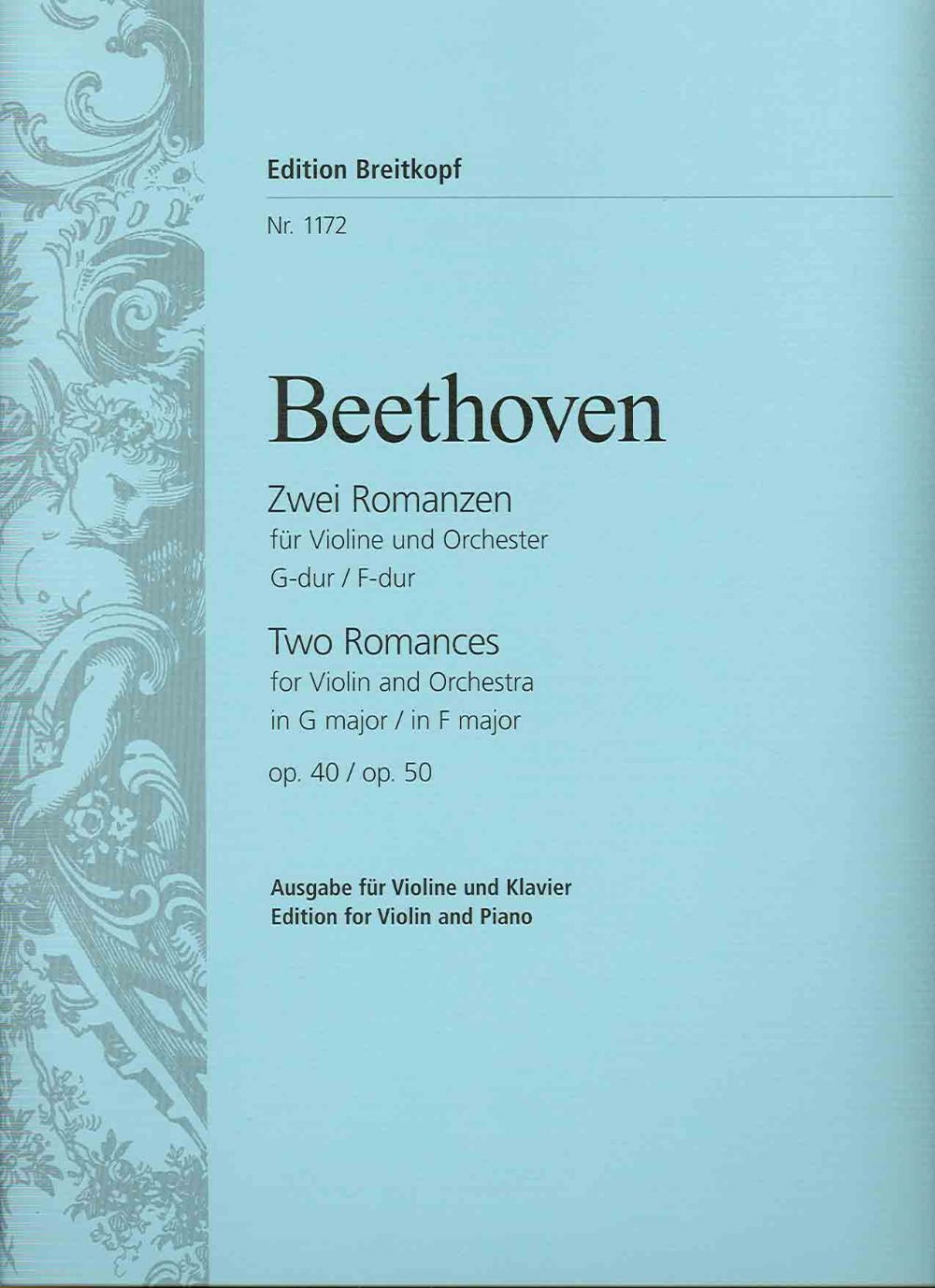 BEETHOVEN L.V. - ROMANZAS (2) - OP.40/50
