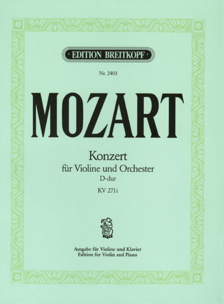 MOZART W.A. - CONCIERTO Nº7 RE M -ADELAIDA- - KV.271A (271I)
