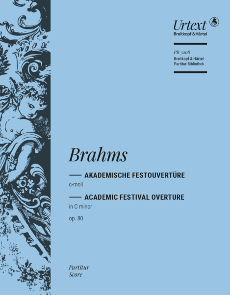BRAHMS J. - OBERTURA FESTIVAL ACADEMICO DO m OP.80 URTEXT