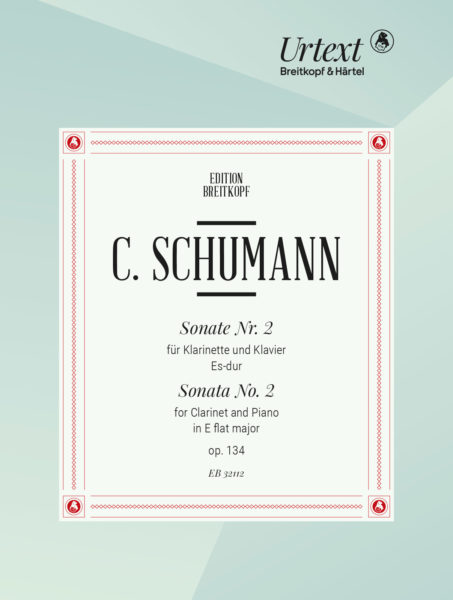 SCHUMANN C. - SONATA Nº2 SI b M CLARINETE OP.134 URTEXT