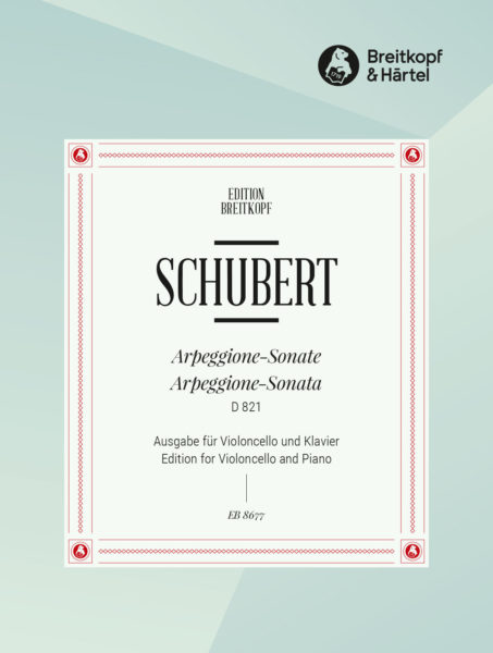 SCHUBERT F. - SONATA LA m ARPEGGIONE - D.821