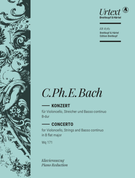 BACH C.P.E. - CONCIERTO SIb M - WQ. 171 URTEXT