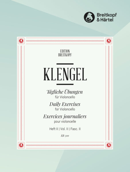KLENGEL J. - EJERCICIOS DIARIOS V.2 - CELLO -