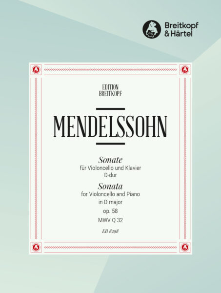 MENDELSSOHN F. - SONATA RE M - OP.58