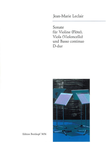 LECLAIR J.M. - SONATA RE M               V(FL)/VA(VC)/P -