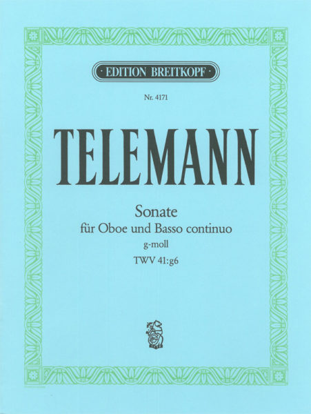 TELEMANN G.P. - SONATA SOL m TWV 41: G6