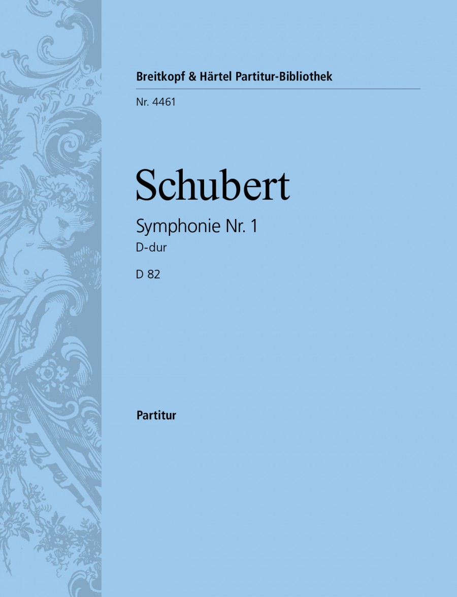 SCHUBERT F. - SINFONIA Nº1 DO M D82 GENERAL Y PARTES