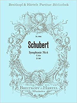 SCHUBERT F. - SINFONIA Nº6 DO M D589 GENERAL Y PARTES