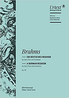 BRAHMS J. - REQUIEM ALEMAN - OP.45 URTEXT
