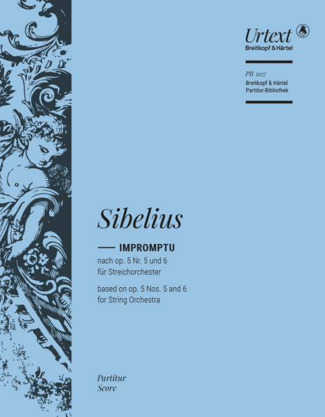 SIBELIUS J. - IMPROMPTU OP.5.5 Y OP.5.6 ORQ. DE CUERDAS