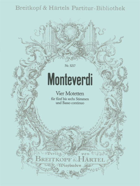 MONTEVERDI C. - MOTETES (4) URTEXT