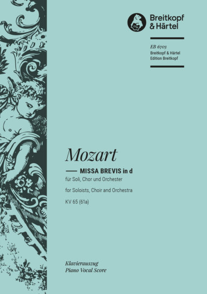 MOZART W.A. - MISA BREVIS RE m - KV.65 (61A)