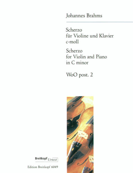 BRAHMS J. - SCHERZO DO m WoO POST.2  (VP) URTEXT