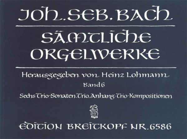 BACH J.S. - OBRA V.6 -
