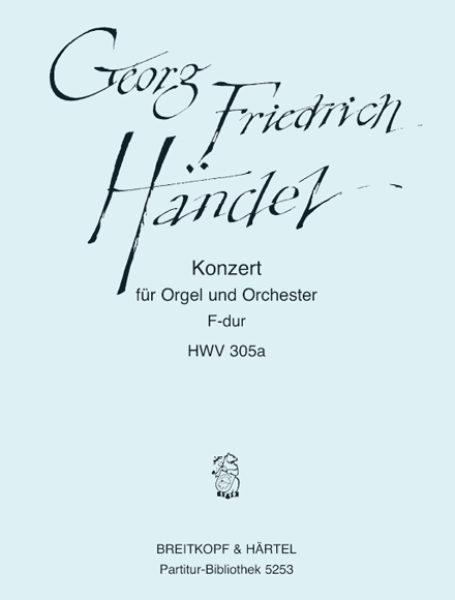 HANDEL G.F. - CONCIERTO Nº16 FA M - HWV.305a