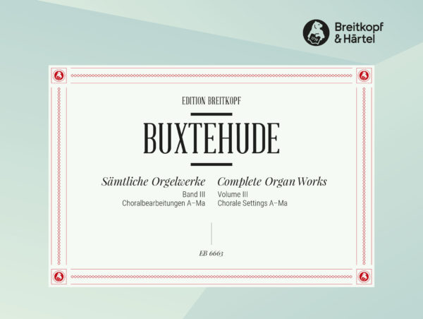 BUXTEHUDE D. - OBRA PARA ORGANO V.3 -