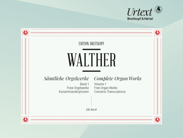 WALTHER J.G. - OBRAS V.1 -