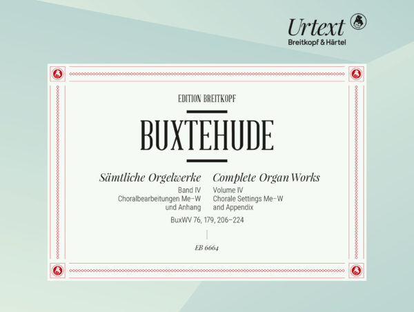BUXTEHUDE D. - OBRA PARA ORGANO V.4 -