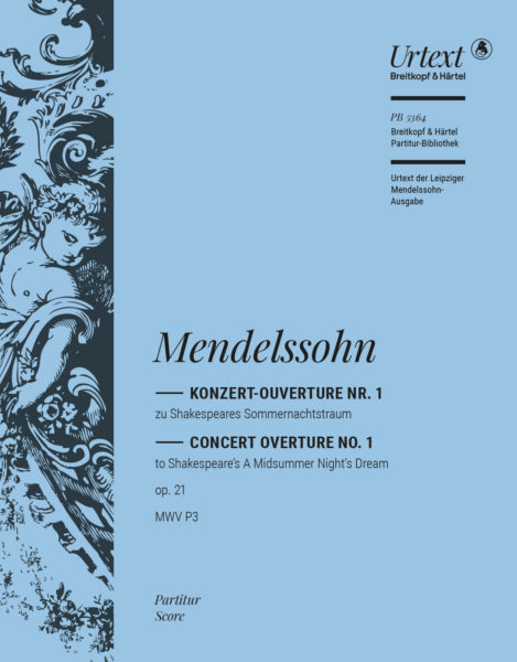MENDELSSOHN F. - CONCIERTO-OBERTURA Nº1 - OP,21 URTEXT