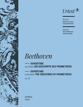 BEETHOVEN L.V. - PROMETHEO (OBERTURA) OP.43 URTEXT