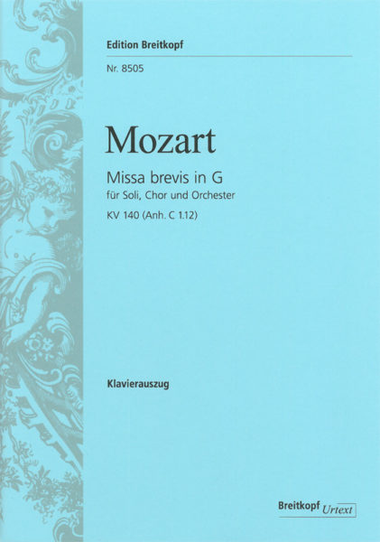 MOZART W.A. - MISA BREVIS SOL M - KV.140 URTEXT