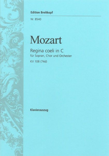 MOZART W.A. - REGINA COELI DO KV 108 (74D)