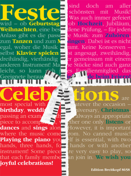 ALBUM - CELEBRATIONS (PIANO)