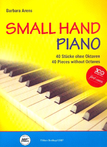 ARENS B. - SMALL HANDS piano - 40 piezas sin octavas