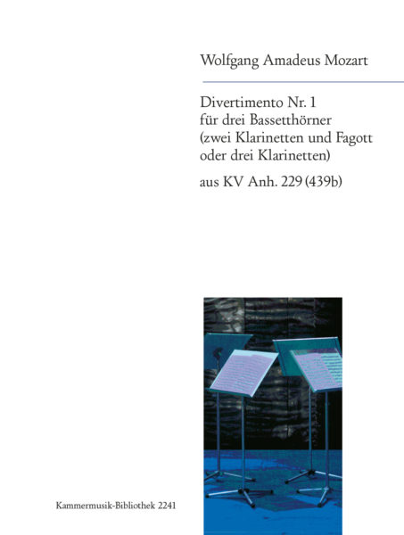 MOZART W.A. - DIVERTIMENTO Nº1   2CL/FG(3CL) - KV.229 (439B)
